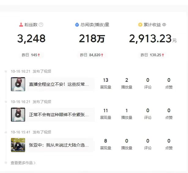 图片[8]-头条九宫格数据反馈，每天收益几十到几百不等，你提供账号，我们出技术，每天提供10—20条视频